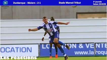 Réactions USLD - Béziers (J3)