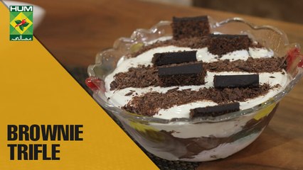 Deliciously Easy Brownie trifle| Food Diaries | Masala TV Show | Zarnak Sidhwa