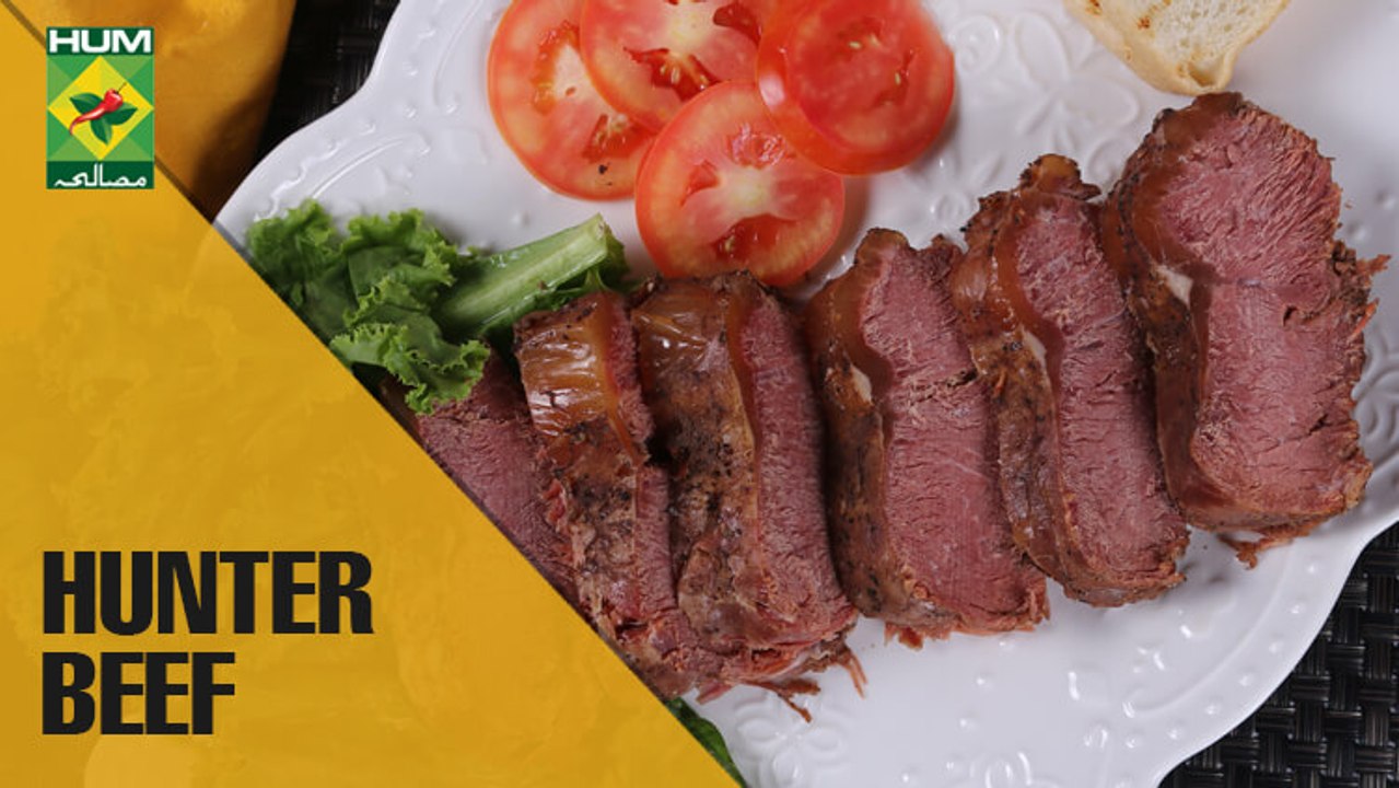 How to make Hunter Beef  at home | Lazzat | MasalaTV Shows | Samina Jalil