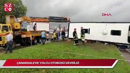 Tải video: Çanakkale’de yolcu otobüsü devrildi: Ölü ve yaralılar var