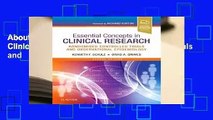 About For Books  Essential Concepts in Clinical Research: Randomised Controlled Trials and