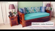 Sofa Come Bed- Buy Feltro Sofa Cum Bed Online Upto 55% OFF - Wooden Sofa Come Bed