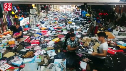 Eminönü su altında kaldı