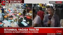 Cnn Türk muhabirinin canlı yayında zor anları