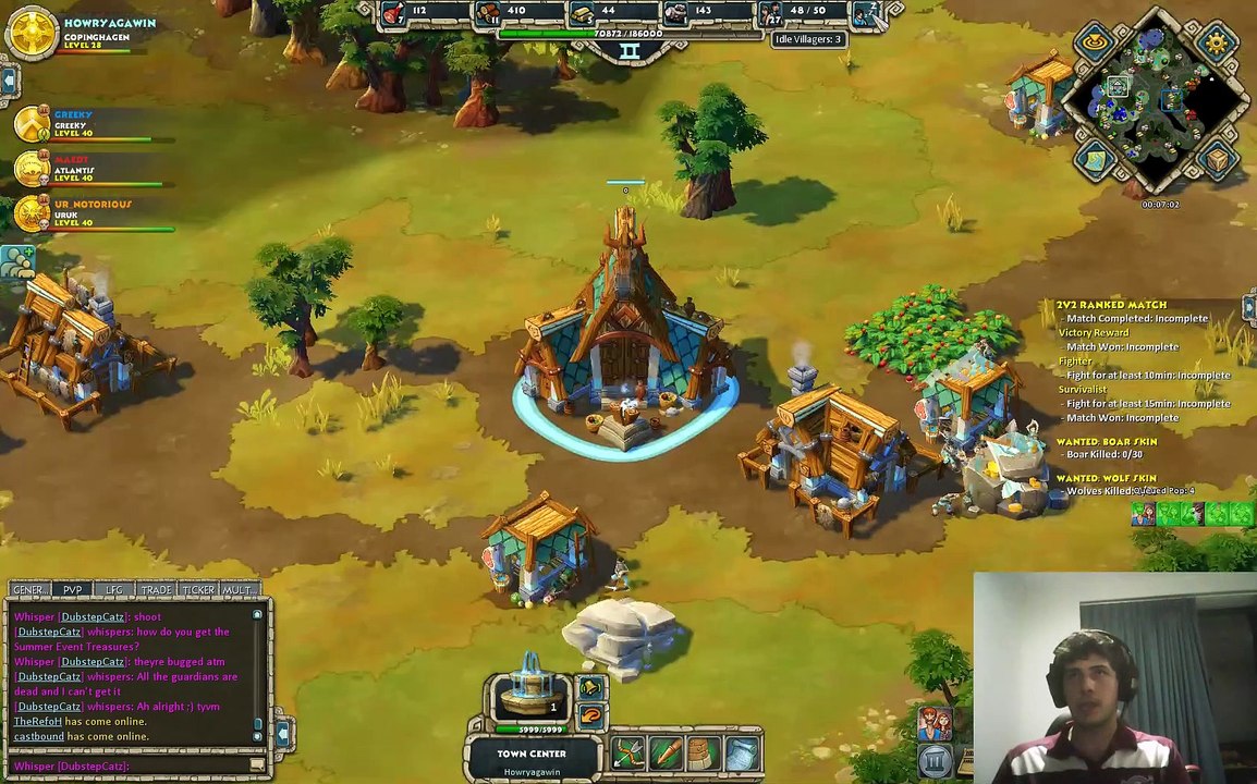 Age of Empires Online: Project Celeste Sparta 2v2s