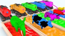 Los animales de granja y Colores Videos Educativos Aprender Animales Dibujos animados de 3D