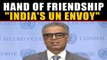 India's UN envoy Akbaruddin shakes hand with Pakistani reporter, video goes viral