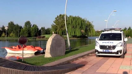 Çocuğunu suni gölete attığı iddiası