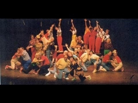 Le choeur du groupe Variances de Montpellier