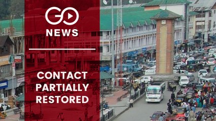 Communications Partially Restored In J&K