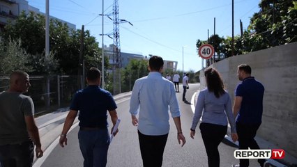 Report TV - Investimi i ri, Bashkia e Tiranës ndërton rrugën 'Haxhi Brari'