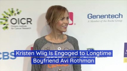 Kristen Wiig Is Engaged