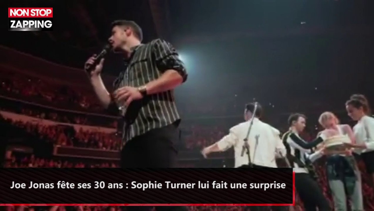 Joe Jonas fête ses 30 ans : Sophie Turner lui fait une surprise (vidéo)