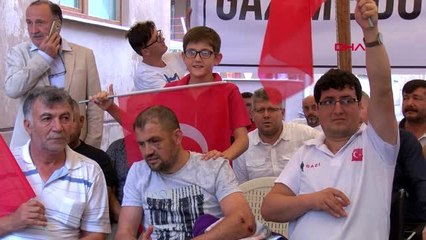 BURSA Ankara'dan bir grup gazi, Bursa'da darp edilen Gazi Karaman'ı ziyarete geldi