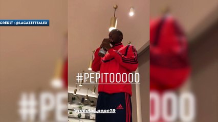 Nicolas Pépé se lance dans le "Rap" à Arsenal
