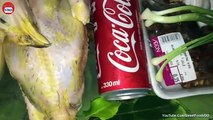How  Roast chicken with coca cola.