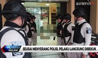Polisi Polsek Wonokromo Surabaya Diserang dengan Senjata Tajam