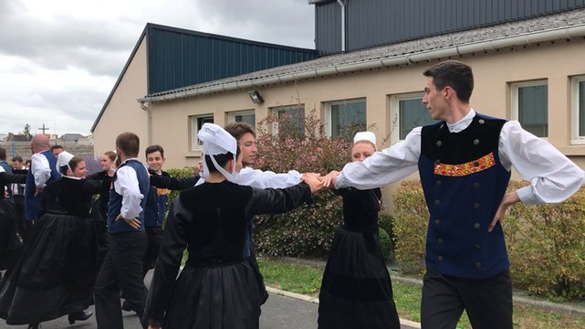 En coulisses avec le cercle celtique de Kerfeunteun