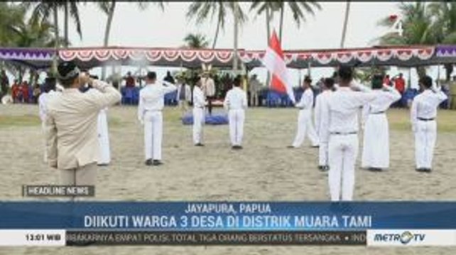 20 Tahun Absen, Upacara Kemerdekaan RI Kembali Digelar di Muara Tami
