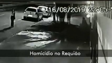Câmera flagra homem sendo morto em Maringá