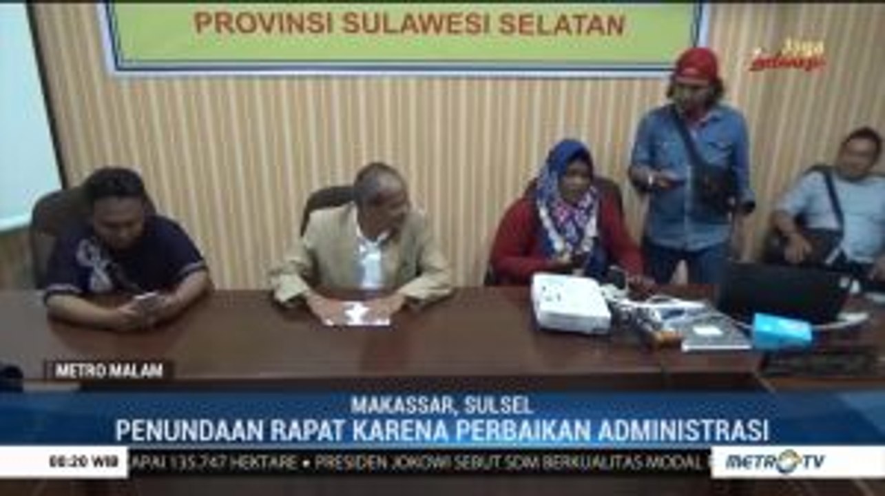 DPD Sulsel Tunda Pembacaan Hasil Rekomendasi Pansus Hak Angket