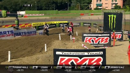 Battles - MX2 Qualifying Race - MXGP of Italy - Imola 2019