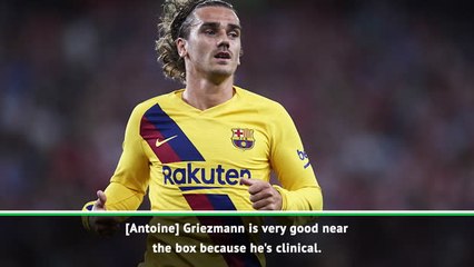 Valverde wants more from new signing Griezmann