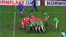 Wales v Ireland Rugby Union 1987 - Highlights
