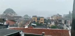 هطول أمطار غزيرة على العاصمة التركية اسطنبول