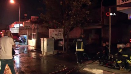 Sanayide kokutan yangın