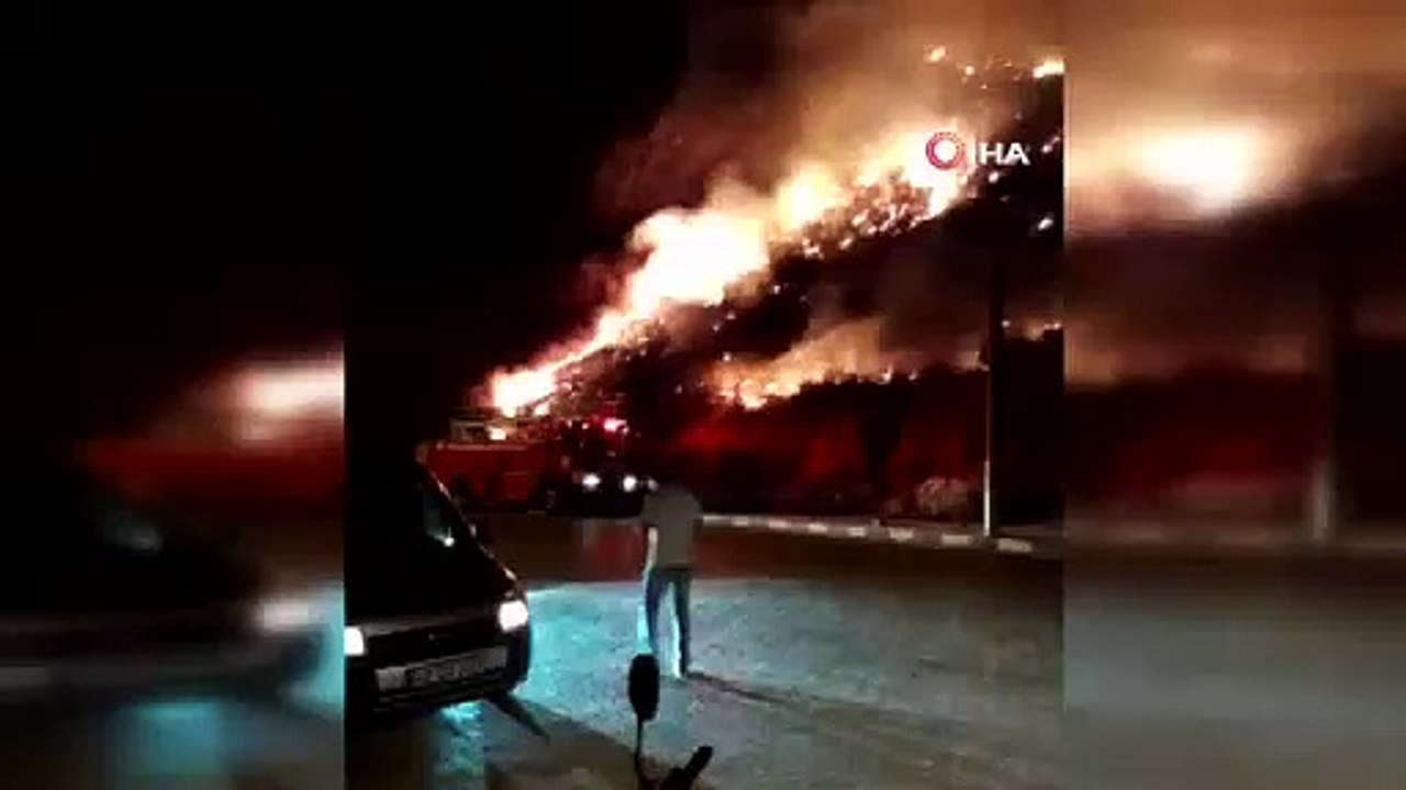 Antalya'daki antik kentte yangın çıktı!