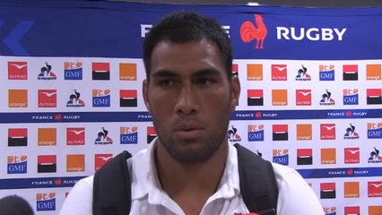 XV de France - Vahaamahina : "Ça fait vraiment du bien"