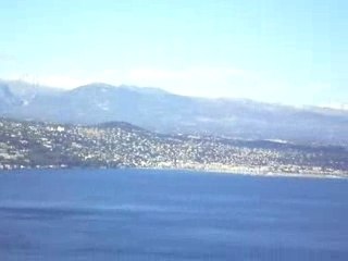 Les Iles de Lérins vu  helicoptére