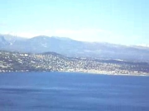 Les Iles de Lérins vu helicoptére