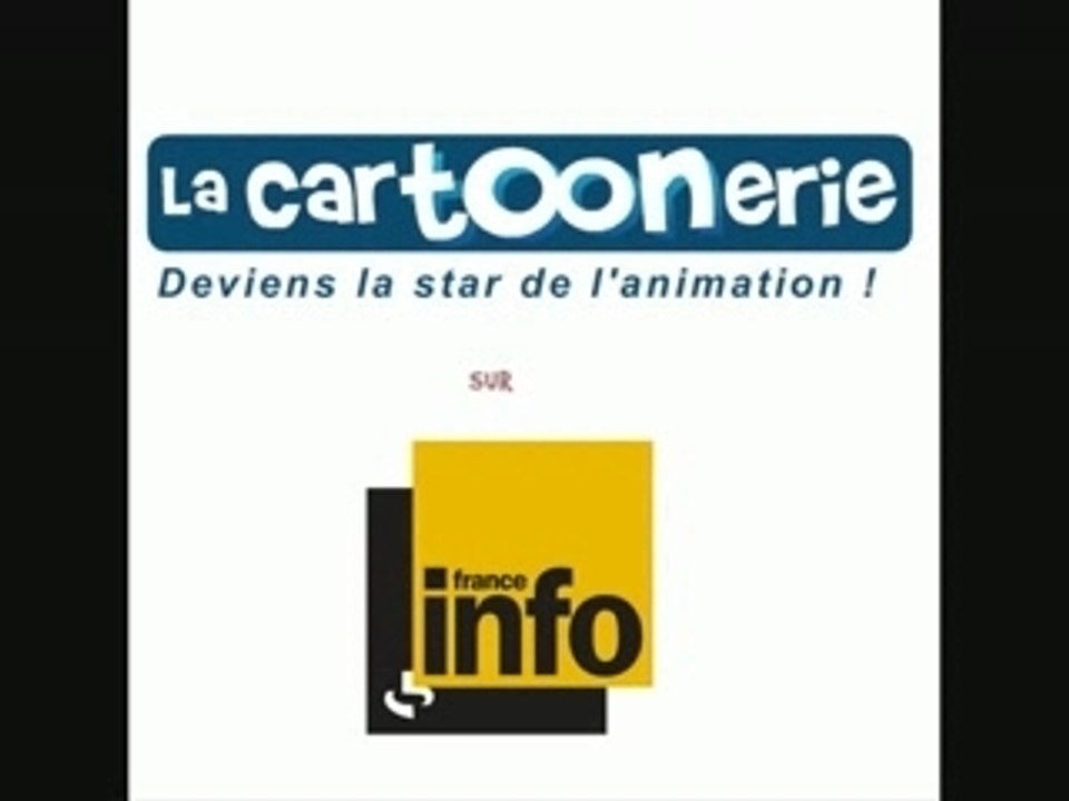 La Cartoonerie sur France Info (24/12/2007)