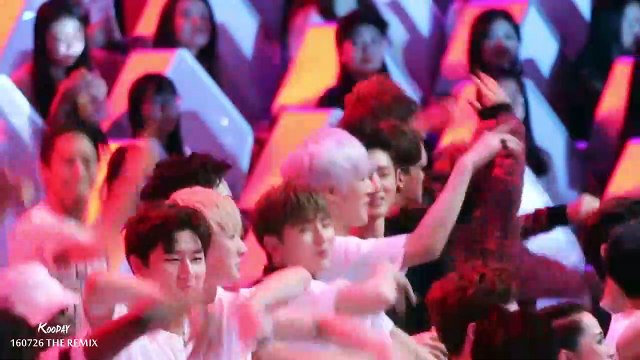 160726 iKON Reaction to LI QI 我的天空 + Just A Dream Heroes of Remix (더리믹스) Episode 09