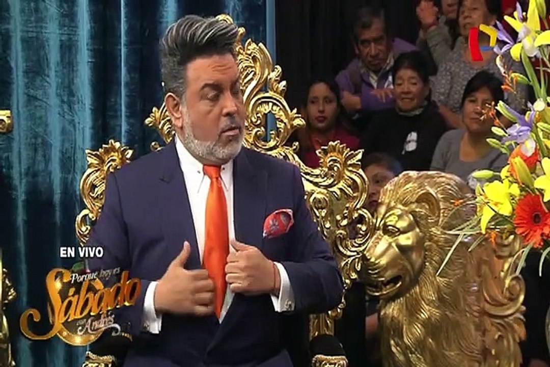 Mónica Cabrejos en "Porque hoy es sábado con Andrés"