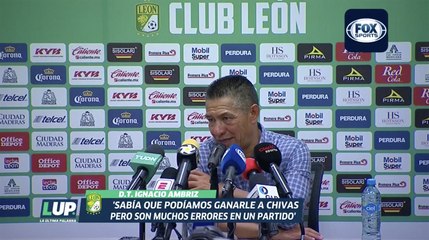 LUP: Nacho Ambriz en conferencia de prensa
