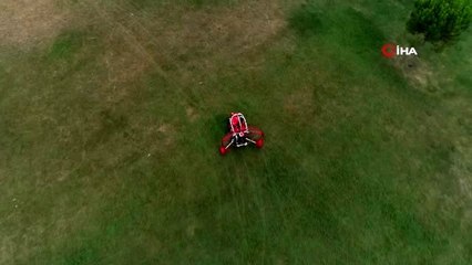 LPG'li planör Bursa semalarında