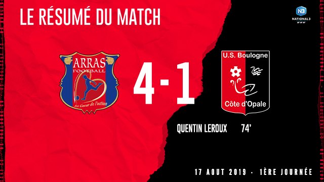 [NATIONAL 3] J1 Résumé Arras - USBCO