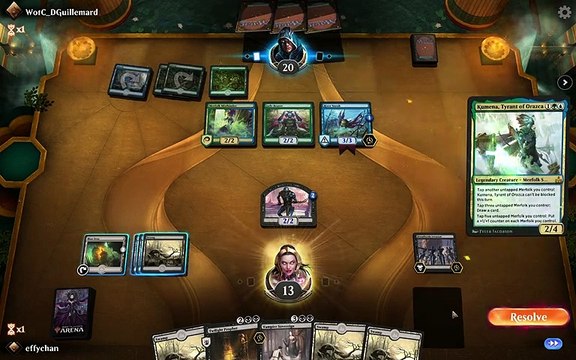 Mono Black vs Simic Merfolk (Standard Ranked Core Set 2020 Season 1)