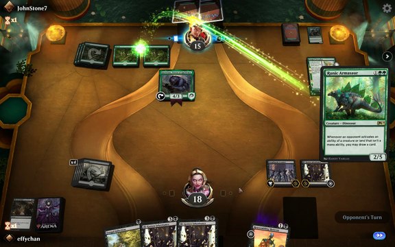 Mono Black vs Mono Green (Standard Ranked Core Set 2020 Season 1)