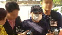 '한강 몸통 유기' 피의자, 취재진에 밝힌 범행 이유 