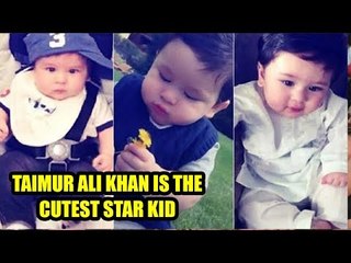 Taimur Ali Khan is the cutest star kid of Bollywood industry