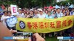 Hong Kong : les pro-Pékin manifestent contre le mouvement démocratique