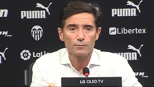 Marcelino: Nos quedamos en un empate que nos sabe muy mal