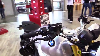 2018 BMW R Nine T Highsider and Shinyo Accessorized - Walkaround - 2017 EICMA Milan