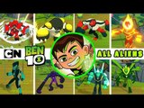 BEN 10 (Reboot) ALL ALIENS Transformations