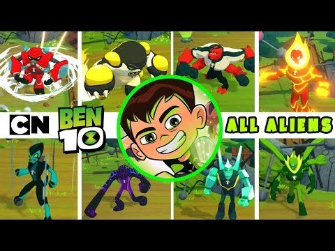 BEN 10 (Reboot) ALL ALIENS Transformations
