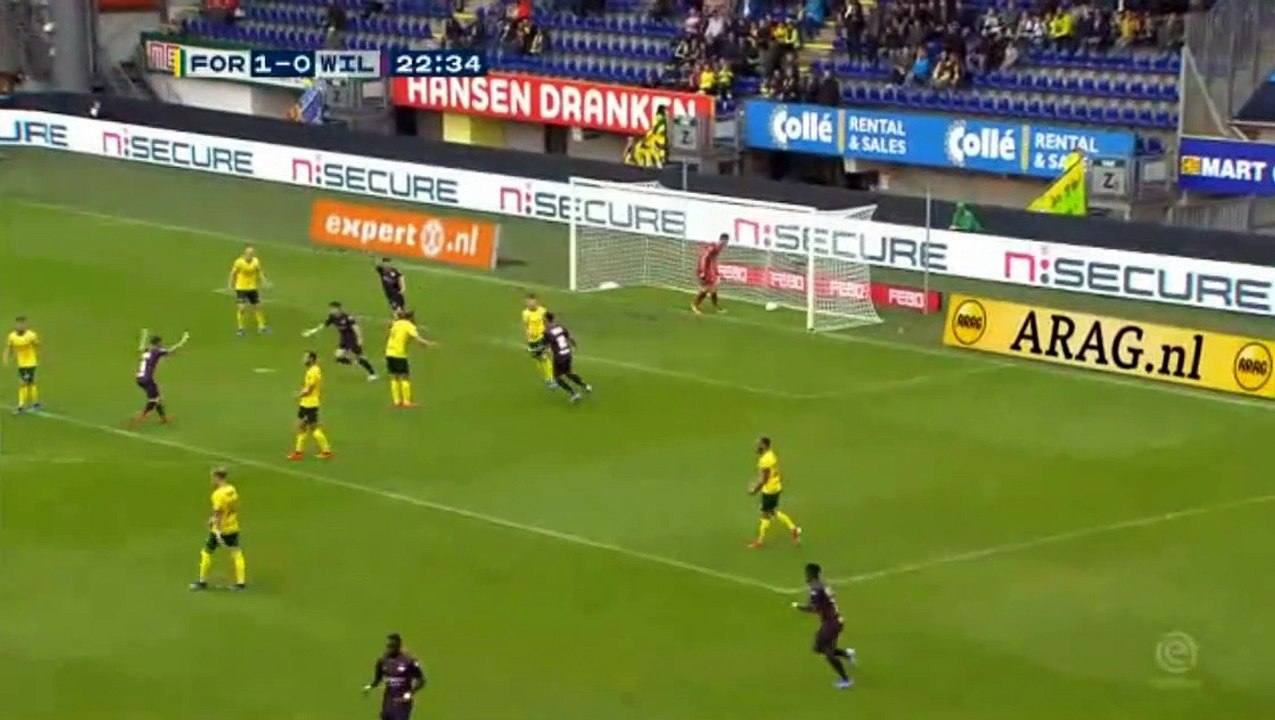 Marious Vrousai Goal HD -  Sittard	1-1	Willem II 18.08.2019